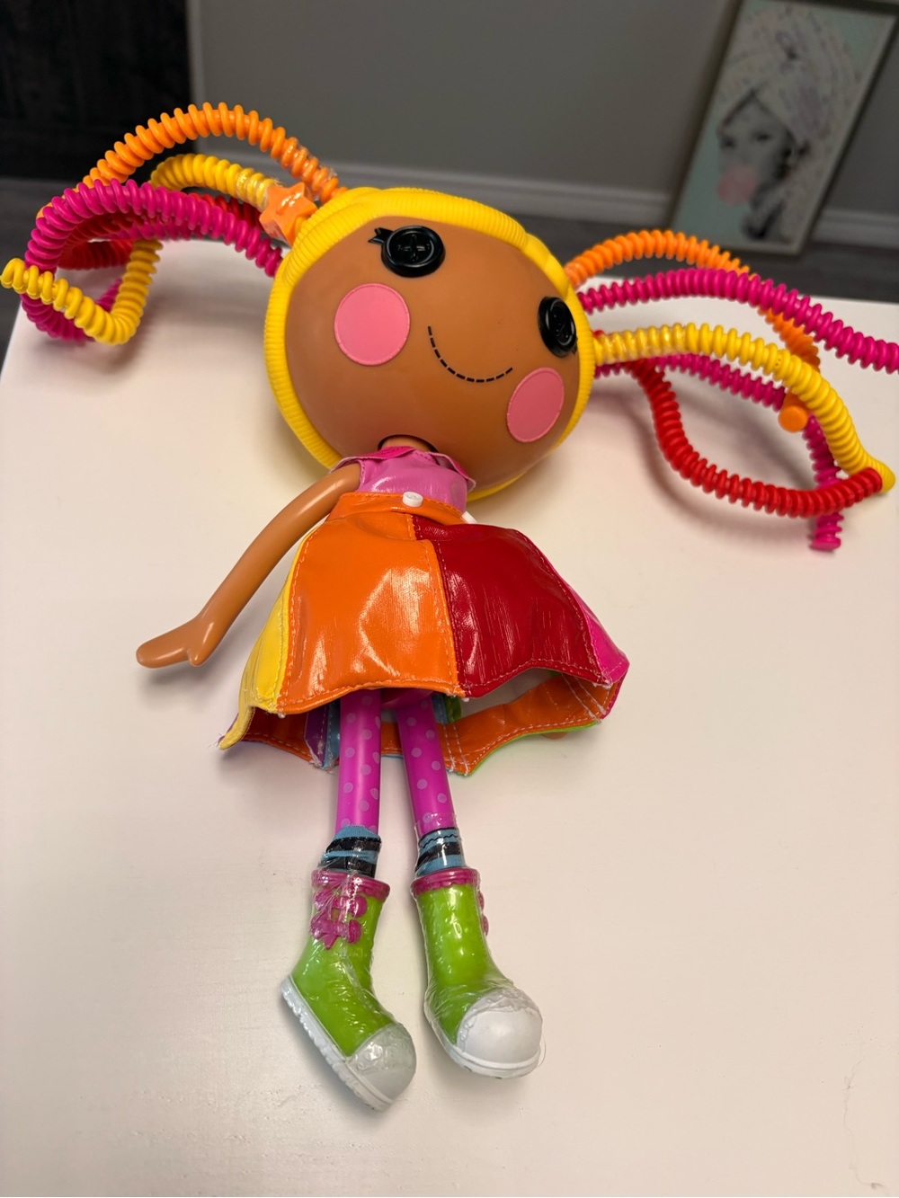 Lalaloopsy Silly Hair Doll - April Sunsplash *Like New*